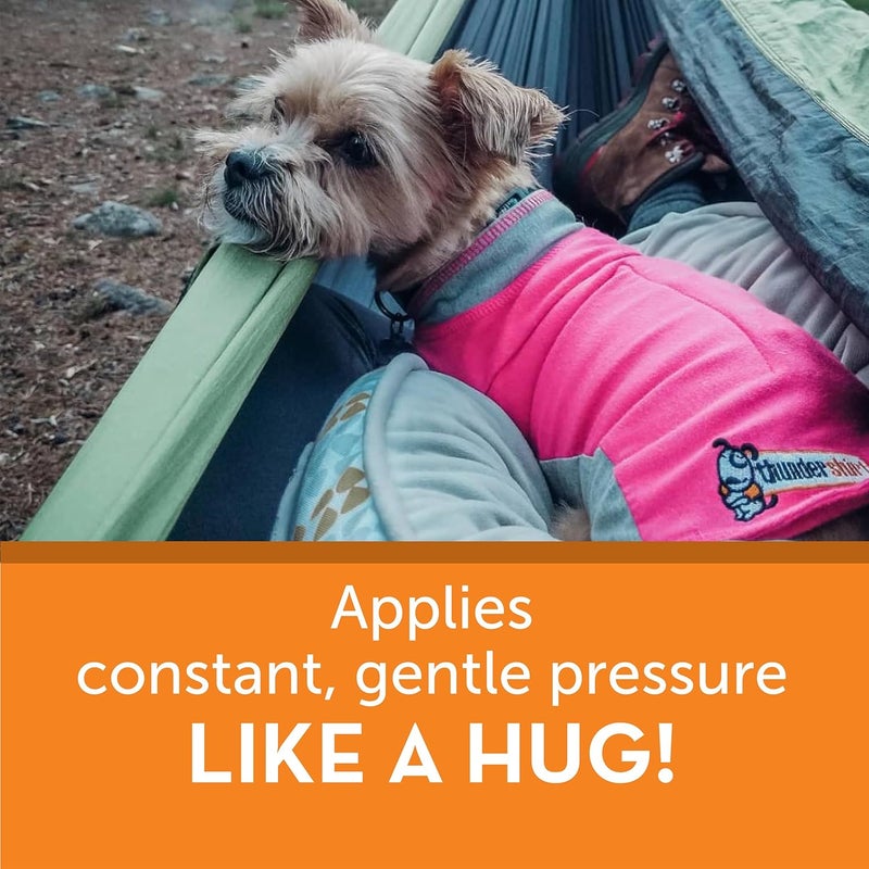 Thundershirt Dog Calming Wrap in Pink for X-Small Dogs - Drug-Free Anxiety Relief - Image 4